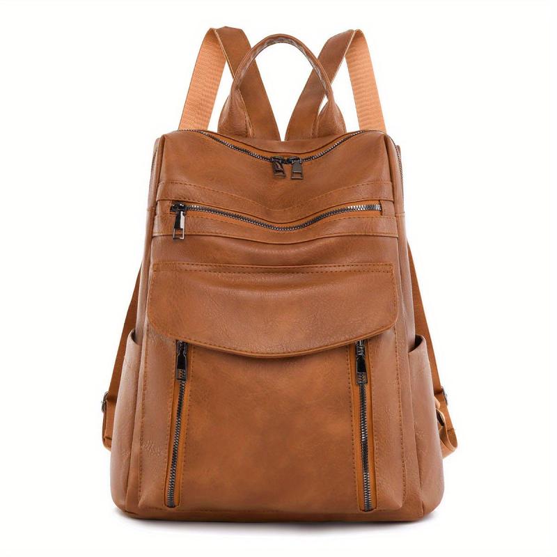 Vintage Pocket Backpack Purse Anti Theft Daypack