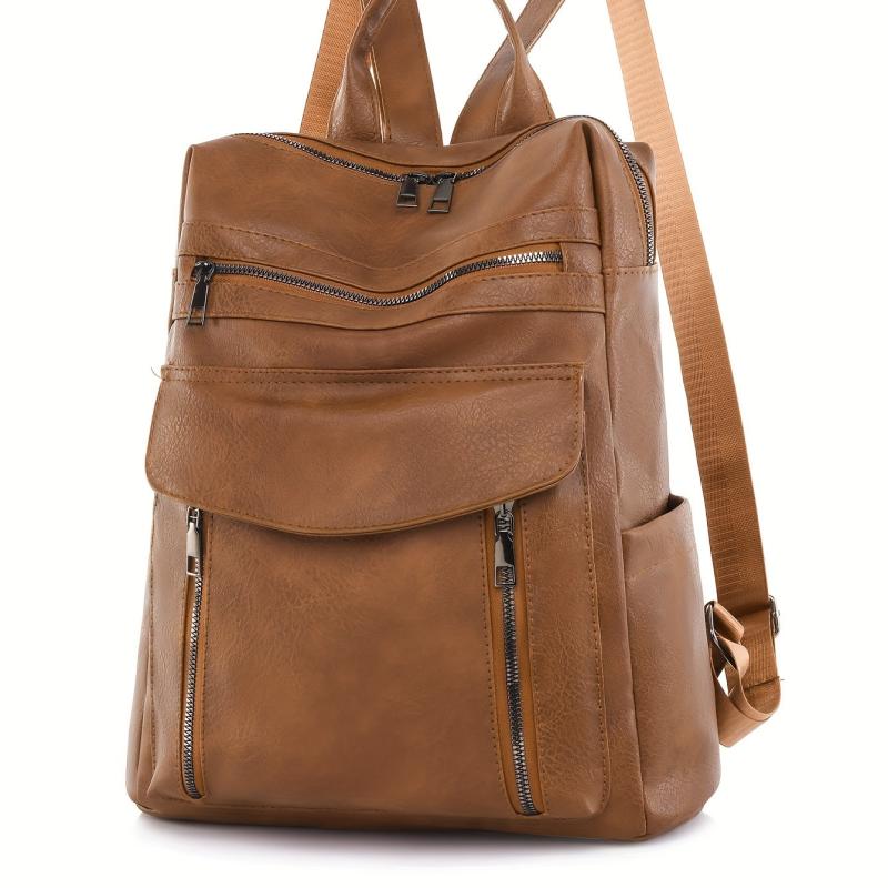 Vintage Pocket Backpack Purse Anti Theft Daypack