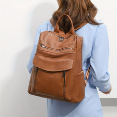 Vintage Pocket Backpack Purse Anti Theft Daypack