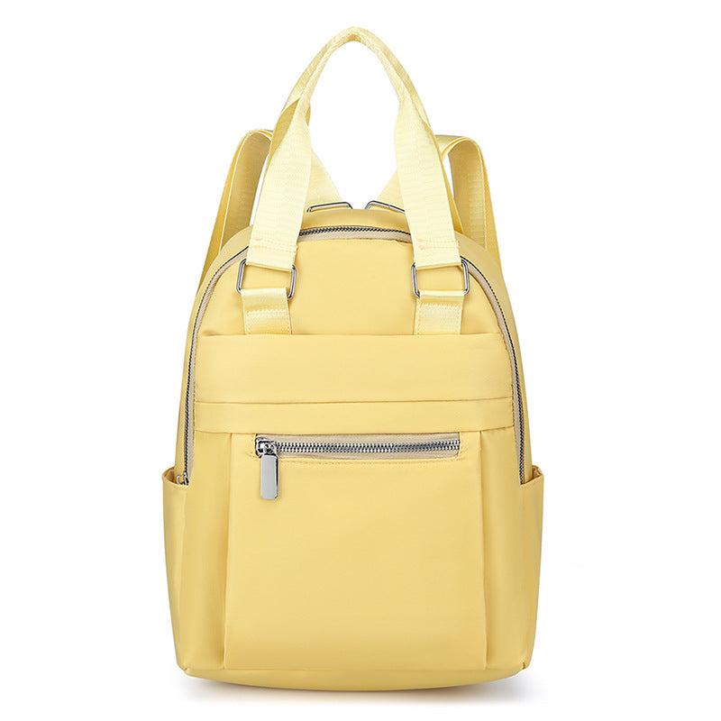 Lightweight Oxford Cloth Backpack for Students Holds 15-inch Laptop