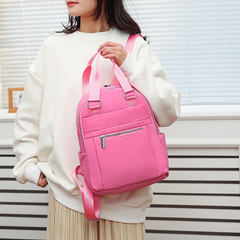 Lightweight Oxford Cloth Backpack for Students Holds 15-inch Laptop