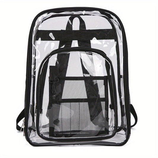 Clear Backpack Waterproof for School and Travel