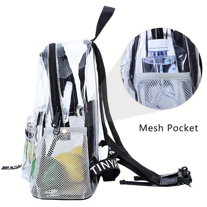 Clear PVC Backpack Waterproof Beach Bag Daypack
