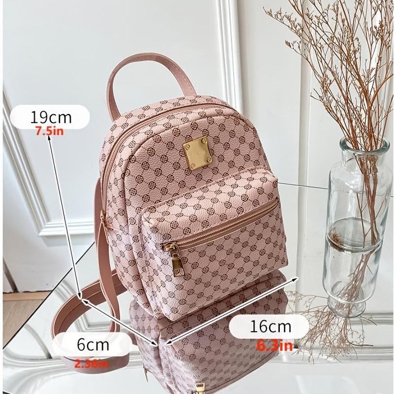Women's Mini Print Backpack Purse Travel Backpack 7 5 6 3 2 36 inch