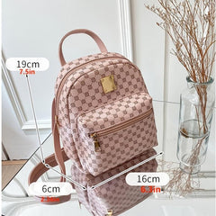 Women's Mini Print Backpack Purse Travel Backpack 7 5 6 3 2 36 inch