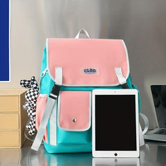 School Backpack Large Capacity Preppy Daypack Heavy Duty Laptop Backpac