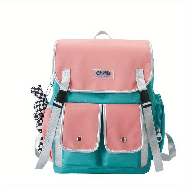 School Backpack Large Capacity Preppy Daypack Heavy Duty Laptop Backpac