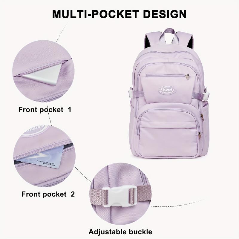 Large Capacity Backpack Lightweight Waterproof Travel Bag