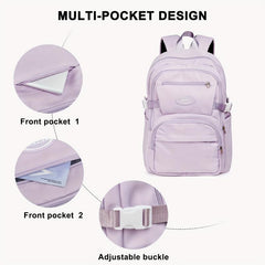 Large Capacity Backpack Lightweight Waterproof Travel Bag
