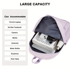 Large Capacity Backpack Lightweight Waterproof Travel Bag