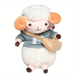 Plush Sheep Crossbody Bag Faux Fur Shoulder Purse