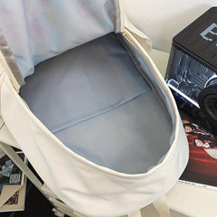 Colorful Graffiti Print Laptop Backpack Y2K School Bag