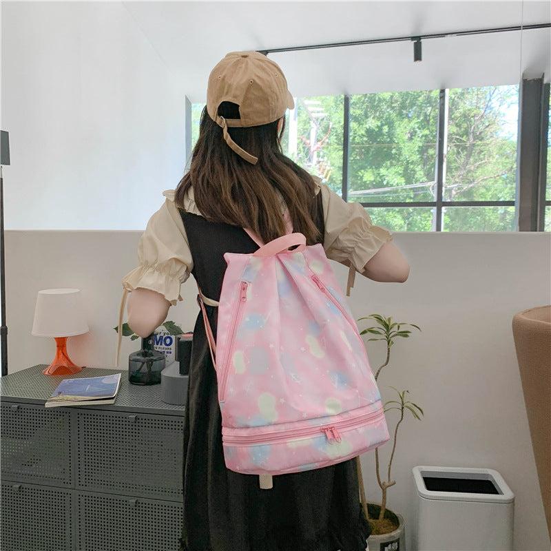 Large Folding Backpack Waterproof Travel Bag