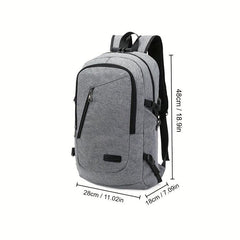 Large Capacity Travel Backpack With Password Lock Anti theft Business Laptop Bag