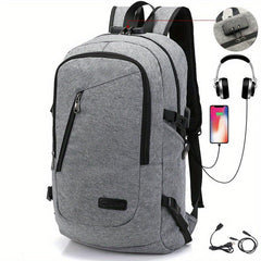 Large Capacity Travel Backpack With Password Lock Anti theft Business Laptop Bag