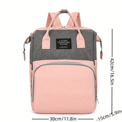 Mommy Diaper Bag Nylon Outdoor Backpack Travel Handbag