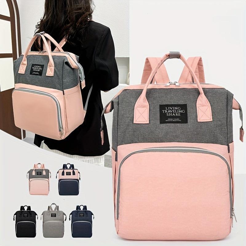 Mommy Diaper Bag Nylon Outdoor Backpack Travel Handbag