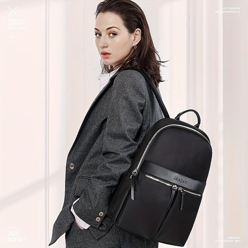 Nylon Laptop Backpack Pocket School Bag Casual Daypack