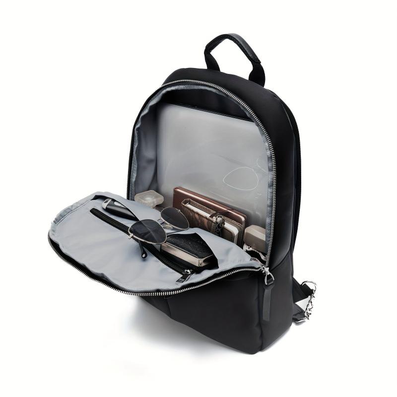 Nylon Laptop Backpack Pocket School Bag Casual Daypack