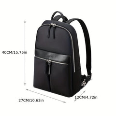 Nylon Laptop Backpack Pocket School Bag Casual Daypack