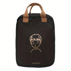 Preppy Style Backpack Canvas Schoolbag Rucksack For Travel