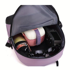 Nylon Backpack School Bag Small Daypack for Travel & Work