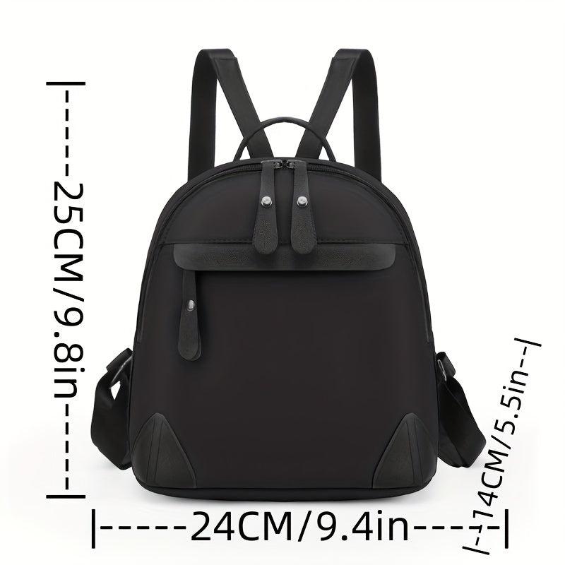 Nylon Backpack School Bag Small Daypack for Travel & Work
