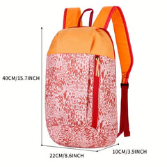 Printed Waterproof School Bag Lightweight Travel Hiking Daypack