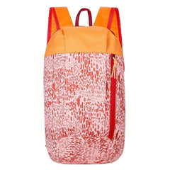 Printed Waterproof School Bag Lightweight Travel Hiking Daypack