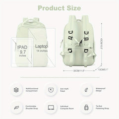 39 62 Cm Laptop Backpack Large Capacity Preppy School Bag Travel Daypack