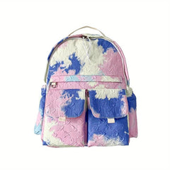 Tie Dye Backpack All Match Rucksack School Bag
