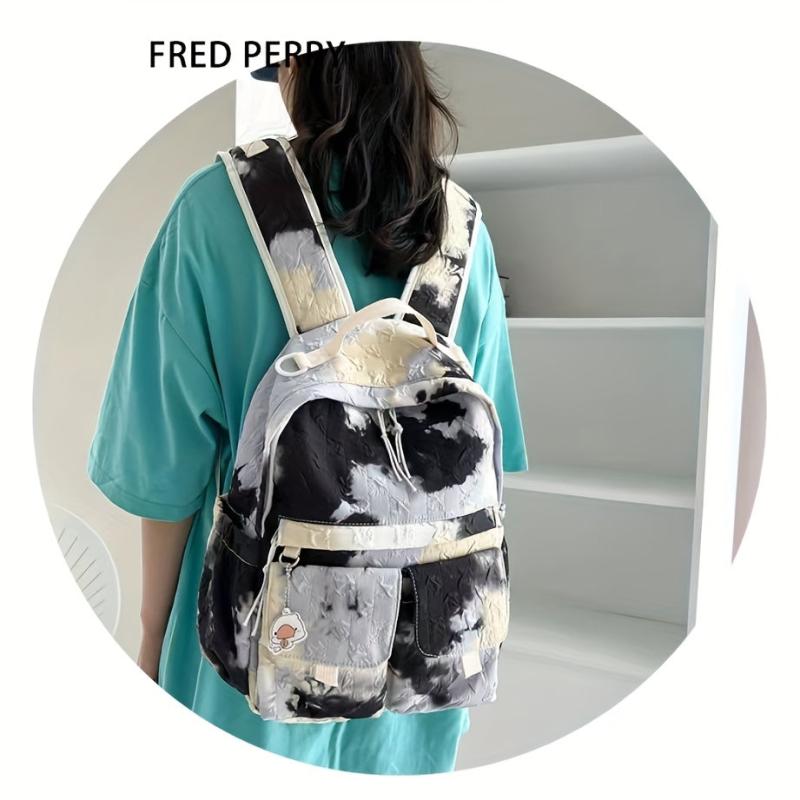 Tie Dye Backpack All Match Rucksack School Bag
