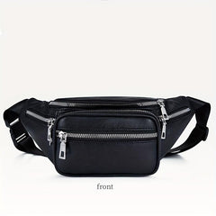 Sports Waist Bag Crossbody Fanny Pack with Pockets for Travel Hiking