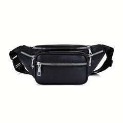 Sports Waist Bag Crossbody Fanny Pack with Pockets for Travel Hiking