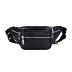 Sports Waist Bag Crossbody Fanny Pack with Pockets for Travel Hiking