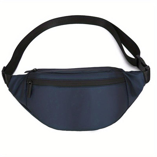 Solid Chest Bag Single Shoulder Bag Waist Bag Mobile Phone Holder