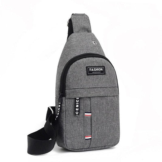 Men's Crossbody Chest Bag Large capacity Backpack Travel Sport Sling Bag