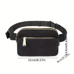Outdoor Travel Chest Bag Adjustable Shoulder Strap Waist Bag