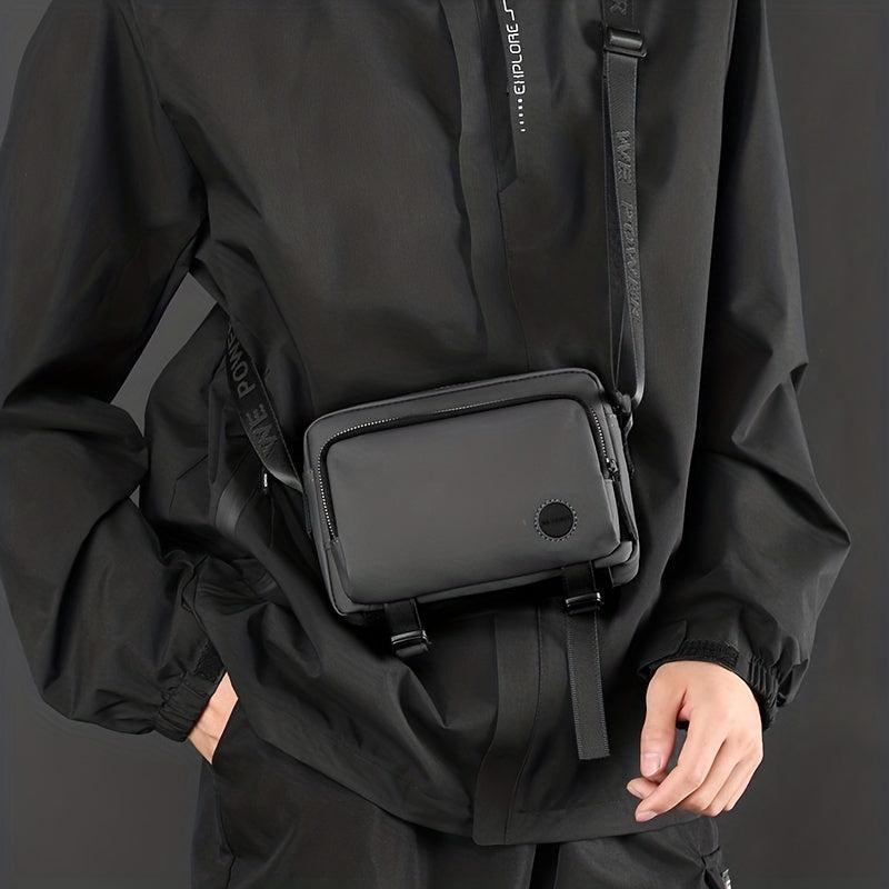 Men's Lightweight Crossbody Bag for Travel and Outdoor Activities