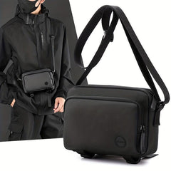 Men's Lightweight Crossbody Bag for Travel and Outdoor Activities