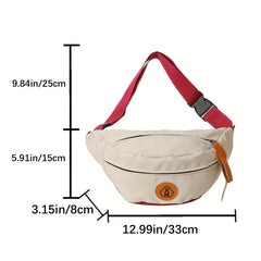 Men's Chest Bag Messenger Bag Satchel Bag for Outdoor Sports