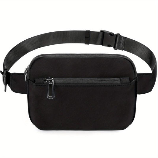 Casual Waist Bag Crossbody Bag Adjustable Strap for Outdoors