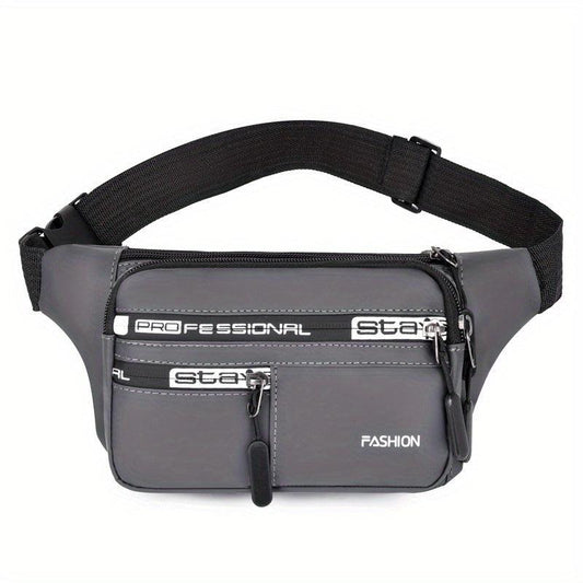 Men's Waist Bag Fanny Pack Chest Bag for Outdoor Activities