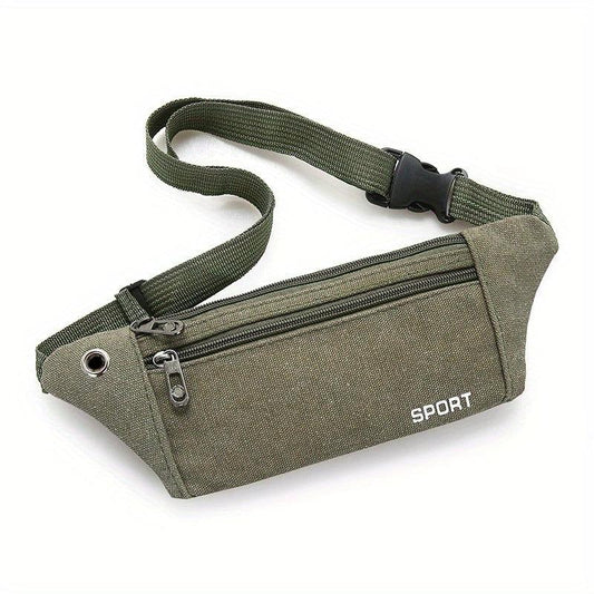 Canvas Waist Bag for Outdoor Mountaineering