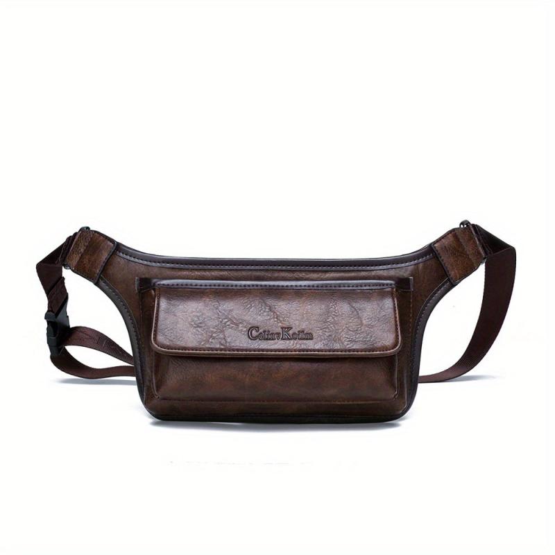 Men's Casual Waist Bag Mobile Phone Bag Travel Crossbody Bag