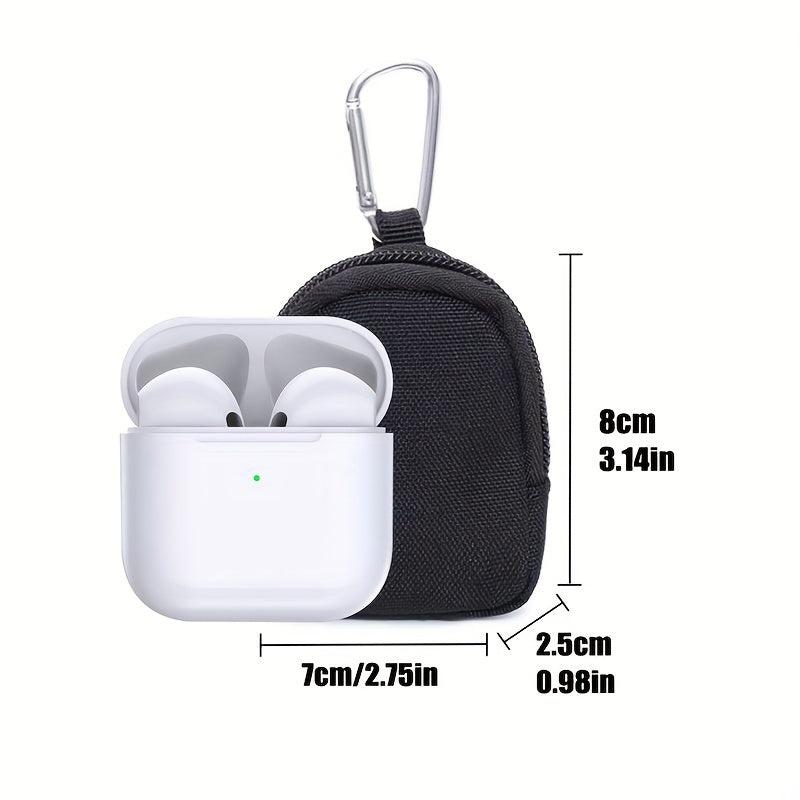 Portable Headphone Storage Bag Travel Waist Pouch