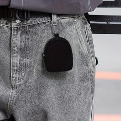 Portable Headphone Storage Bag Travel Waist Pouch