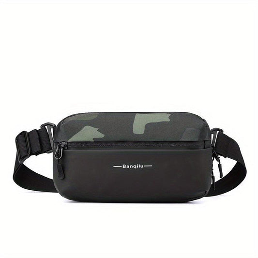 Men's Casual Chest Bag Single Shoulder Bag Messenger Bag for Outdoor Sports