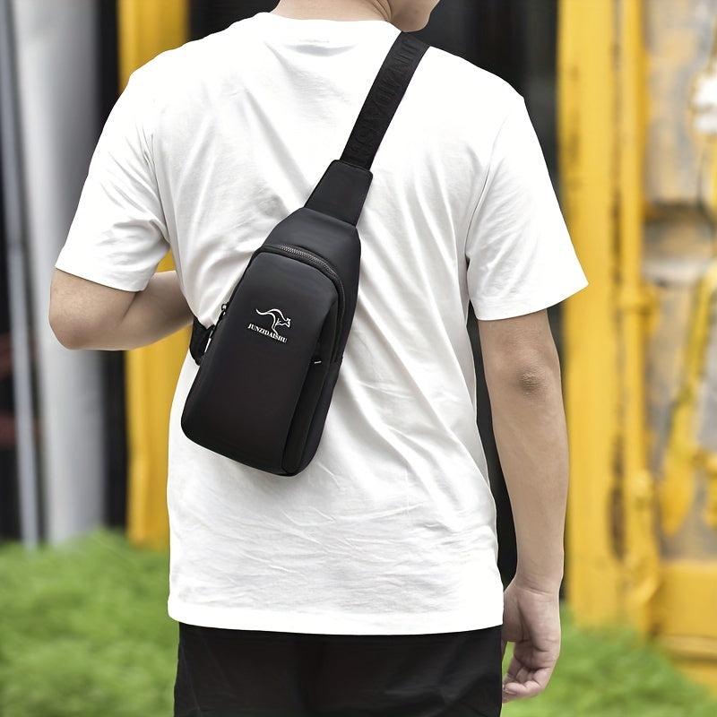 Men's Waterproof Casual Chest Bag Outdoor Crossbody Bag