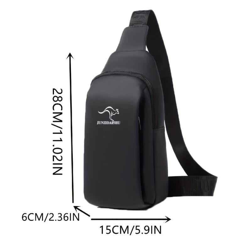 Men's Waterproof Casual Chest Bag Outdoor Crossbody Bag